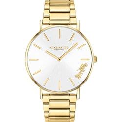Coach PERRY 14503345 36mm Stainless Steel White Dial Wrist Watch