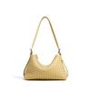 Spring Crossbody Bag, Fashionable and Lightweight Leather Underarm Bag, Hand-woven Niche Design Single-shoulder Bag