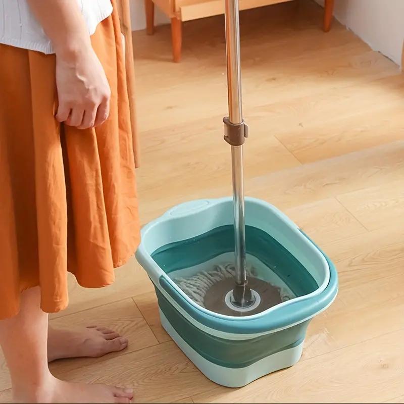 Collapsible Foot Bath Basin for Soaking Fee  Plastic Bucket with Handles and Massage Acupoint Multifunction Collapsible Feeting