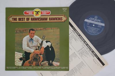 LP Record HAWKSHAW HAWKINS - Best Of Hawkshaw Hawkins GT6017 LONDON 1974 Japan Country/Folk Used