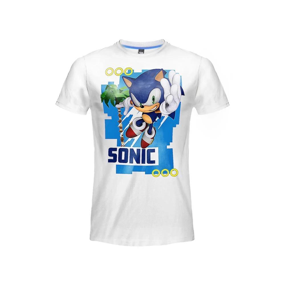 Sonic Character T-Shirt - Original Official Jersey T-Shirt- M