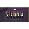 African Countries Name & Flag Plate Poster Vintage Home Decor Retro Metal Tin Signs Pub Car Garage Wall Art Decoration