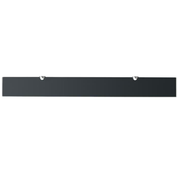 VidaXL Wall Shelves 2 Pcs Glass 90 X 10 Cm 8 Mm