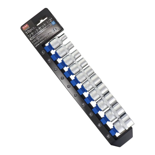 Sankyo Corporation Traditional 10-Piece Socket Set, 12.7mm Drive, TSS-410