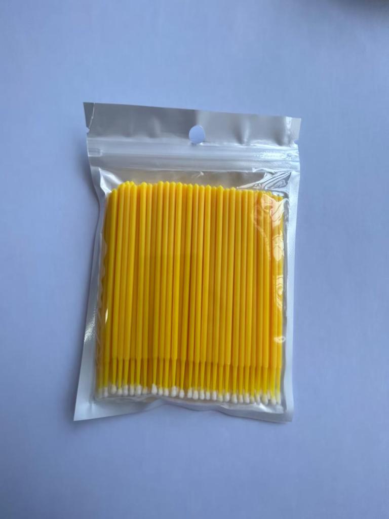 Lash Cleaning & Makeup Removal Swabs: Eyelash Perming, Tattooing, & Eyeliner Brush Tool