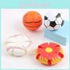 Fun And Exciting Led Light-up Flying Disc Stress Ball Toy For Kids And Adults