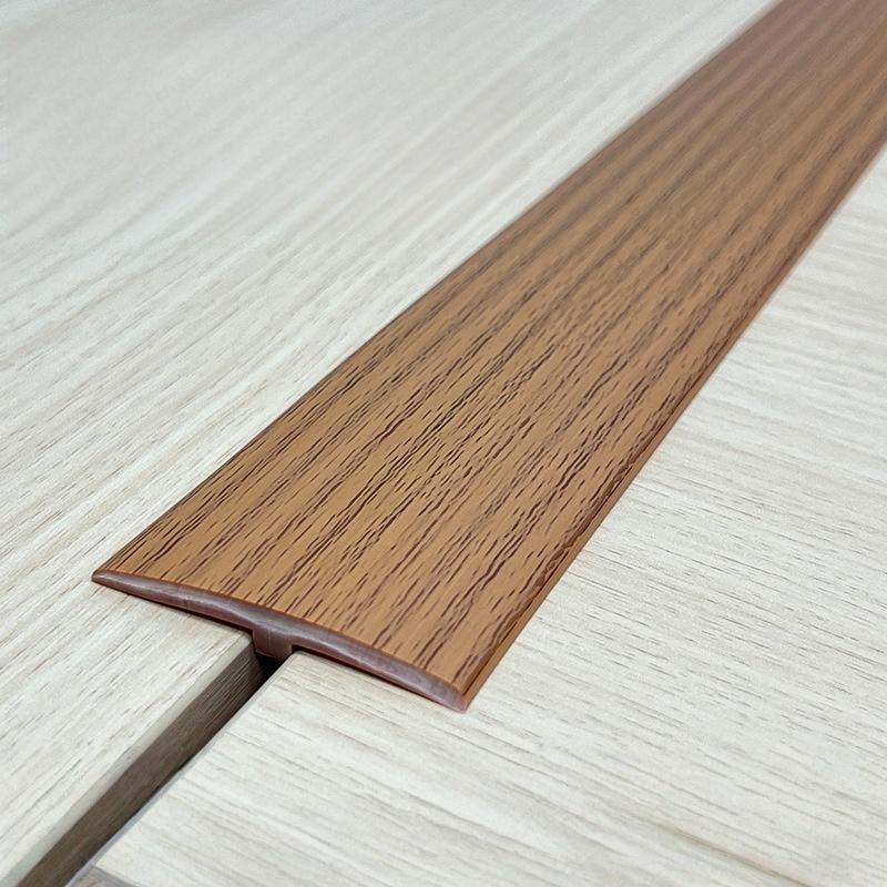 

1pc Molding Floor Transition Strip for Tile to Laminate/Vinyl and Carpet, PVC Flat Divider Strip for Joining Flooring Gaps, Self 1m