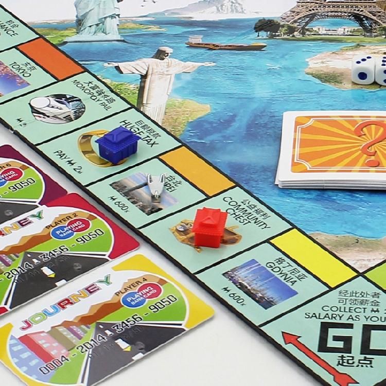 Children Adults Chess Puzzle Board Game Chess House Hotel Card Game Booster Pack