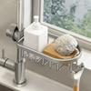 Space Aluminum Heavy Duty Soap Tray Wall Mounted Shower Soap Saver Soap Dish Holder Toilet