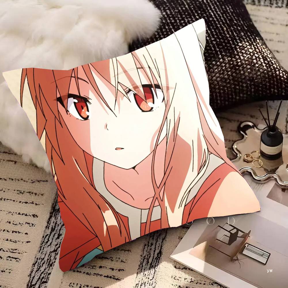 Shiina Mashiro Anime The Pet Girl Of Sakurasou Pillow Case Fashion Square Pillowcase Bedroom Sofa Room Ins Decoration Leisure