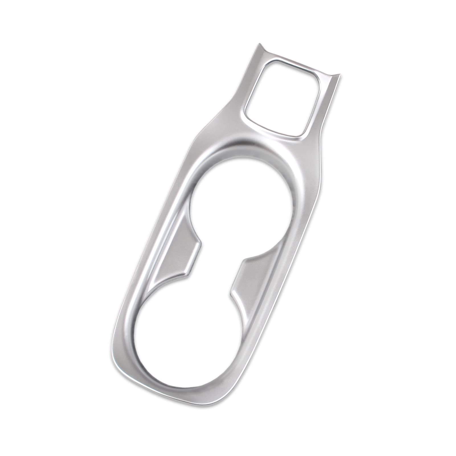 

RUIQ Toyota Corolla Cross Interior Drink Holder Cover Designed Exclusively for the Toyota Corolla Cross Nickel Garnish, (Matte Plated)