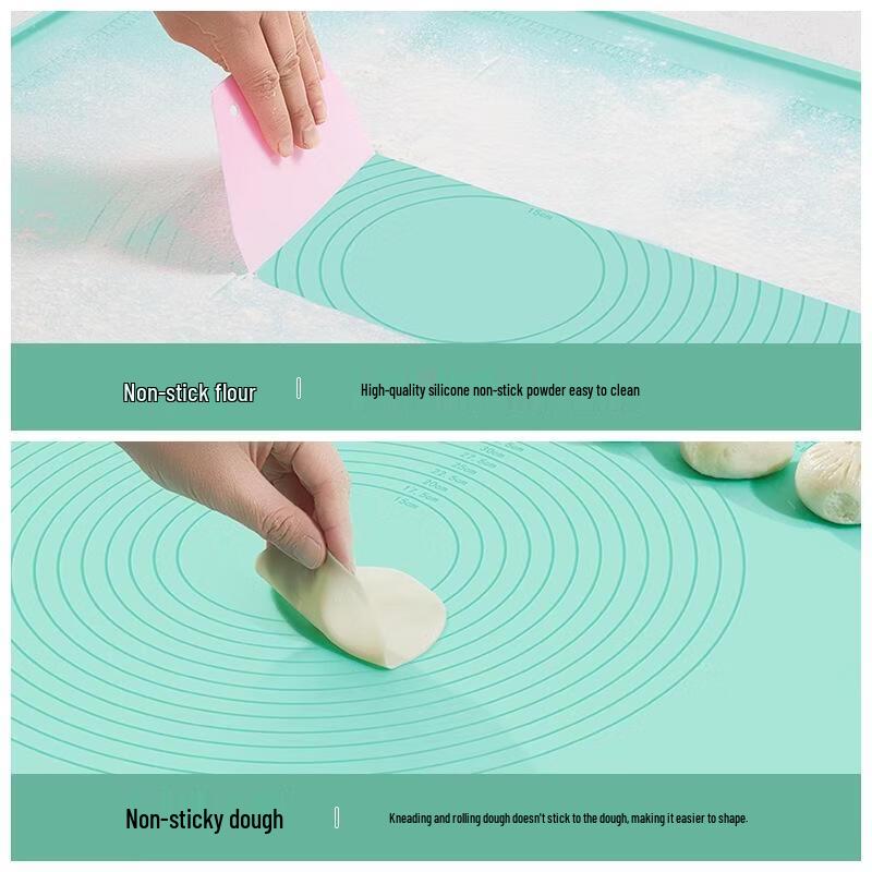 JingJingRS Non-Stick Silicone Dough Kneading & Baking Mat