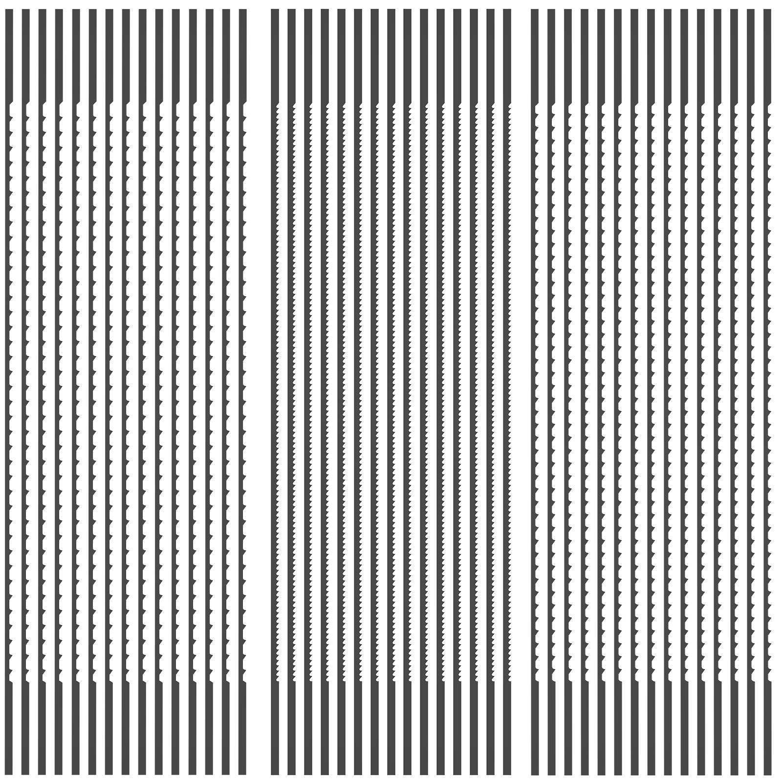 

5-дюймовый плоский конечный пильный диск, набор из 45 шт.(10TPI 12TPI 28TPI) Замена пильного полотна для резки дерева и пластика