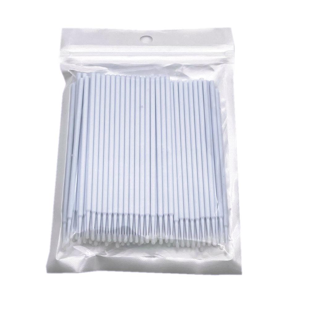 100 Stück Dental Einweg Mikro-Applikator Pinsel Wattestäbchen Wimpernverlängerung Werkzeuge Make-up Applikator Entferner Werkzeug