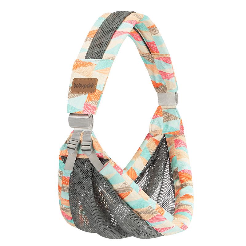 Newborn Baby Sling Carrier for Hands-Free Front and Horizontal Carry