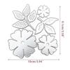 Flower Metal Cutting Dies Stencil DIY Scrapbooking Album Paper Template