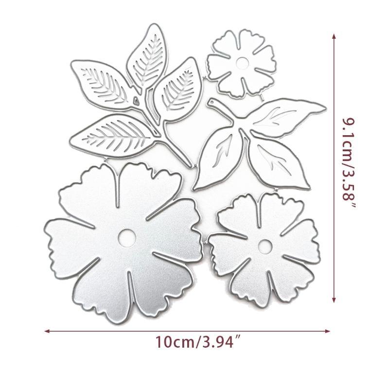 Flower Metal Cutting Dies Stencil DIY Scrapbooking Album Paper Template