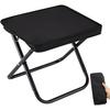 Camping Folding Chair Portable Folding Chair with Carry Bag Handheld Camp Stool Outdoor Footstool for Travel Walking Hiking Fishing Picnic Barbecue