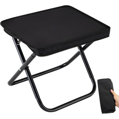 Camping Folding Chair Portable Folding Chair with Carry Bag Handheld Camp Stool Outdoor Footstool for Travel Walking Hiking Fishing Picnic Barbecue