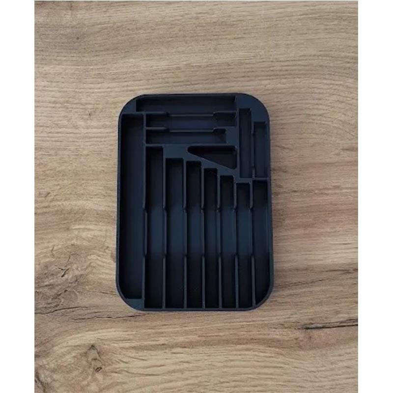 Multi-Size Drill Bit Storage Box Organizer Workshop Desktop Drawer Organizer For Hand Tools