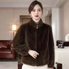 Winter Mallard Style Premium Faux Mink Plush Coat Women Versatile Loose Fit