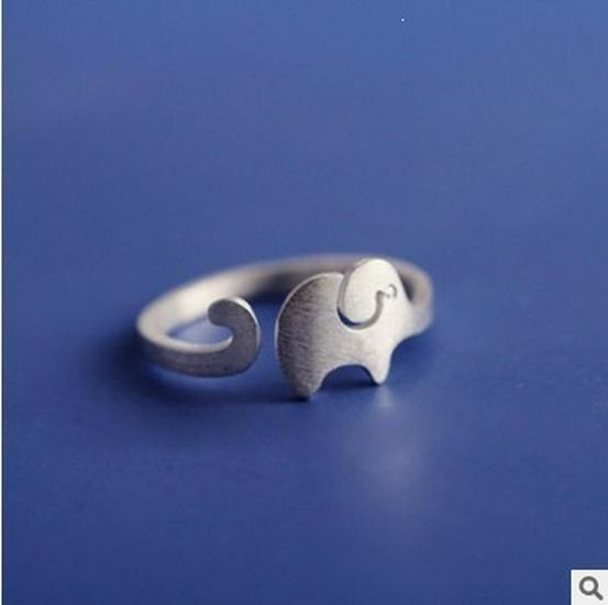 Korean 925 Sterling Silver Plum Blossom Open Ring – Handmade Artistic Floral Design for Women
