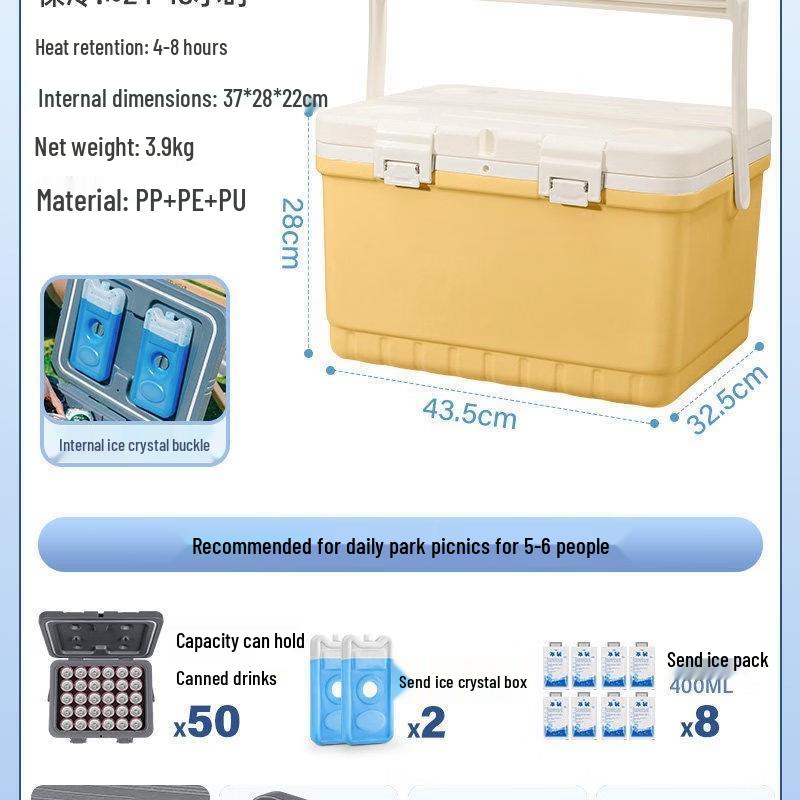 Portable Outdoor Cooler Box