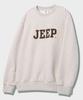 JEEP Moose Corduroy Big Logo Sweatshirt (Jq5Tsu826Mb)