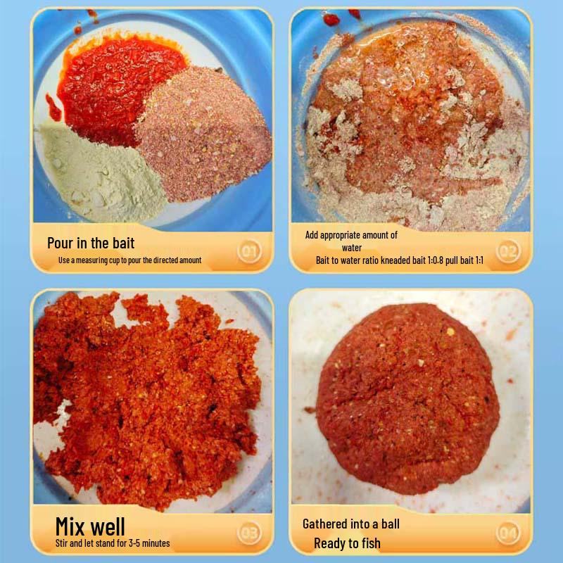 Podzimní-Zimní Rybářské Nástrahy: Čerstvá krevetová a červí pasta na kapry a karasy