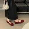 Mode Weiche Samt Fliege Ballerinas Frau Flats Niedrige Absätze Mary Janes Elastisches Band Slipper Loafers Damen Braut Hochzeit Ballerinas