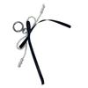 Cute Pearl Ribbon Bowknot Keychain Pendant Keyring Charm Lovely Hanging Decorations for Purse Bag Backpack Handbag