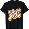Ich liebe die 70er T-Shirt - 70er Retro Shirt