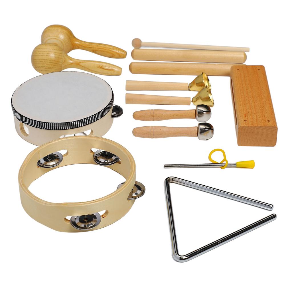Orff Instrument Set Musical Percussion Kindergarten Early Learning Tool Teaching Aids