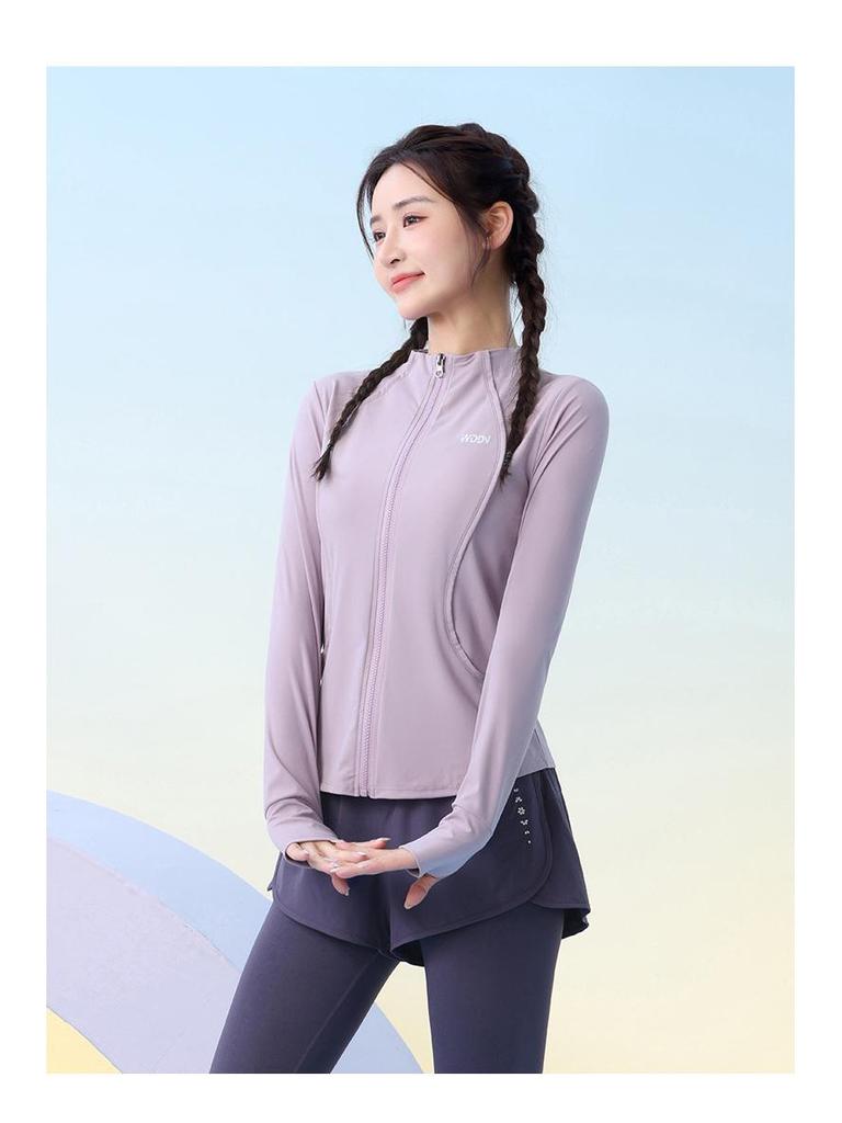 Profesjonalna Damska Kurtka do Jogi i Biegania 2026 - Długi Rękaw Jesień/Zima Odzież Fitness