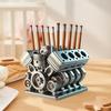 Pen Holder With V8 Engine, Engine Block Desk Organizer, Pen And Pencil V8 Engine Block Holders, Desk Decor Gift For Mechanic, Car Enthusiasts