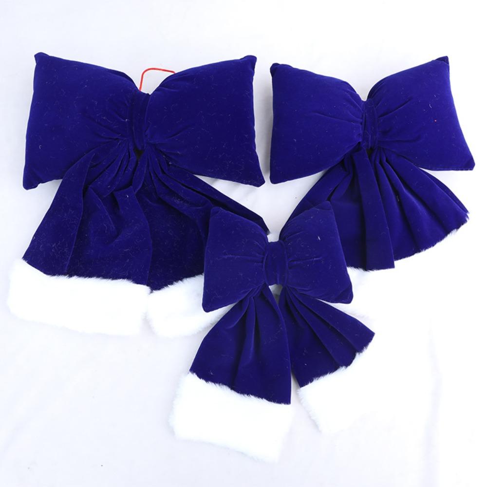 Christmas Plush Bow, Handicrafts, Scene Decoration Props, Christmas Tree Ornaments, Decorations, Christmas Gift, Stocking Stuffers