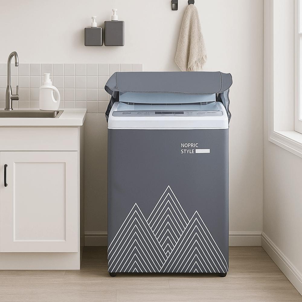 Polyester Roller Top-opening Cover Dust Proof Protective Cover Laundry Room Use