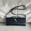 Leather Woven Bag 2026 Spring and Summer New Versatile Women's Crossbody Shoulder Bag Handbag Bag