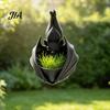 Weeping Plant Display 3D Printed Hanging Bat Pot, Shaped Planter, Creative Halloween Succulents Pot for Plants Flowerpots, Gothic Holder Indoor