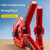 Heavy Duty Nylon Spring Clamp 6 Inch A Type Strong Grip Woodworking Clip for DIY Craft Furniture Repair Projects