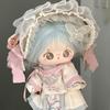 niannyyhouse 20cm Plush Ancient Style Hanfu Cotton Doll Outfit Clothes, Headgear, Coat, Skirt, (A1)