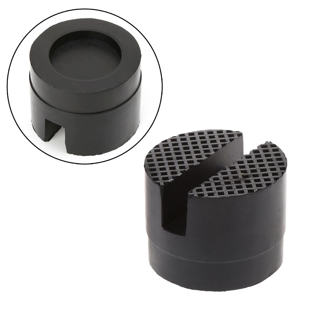 Floor Slotted Car Rubber Jack Pad Frame Protector Adapter Jacking Disk Pad Tool