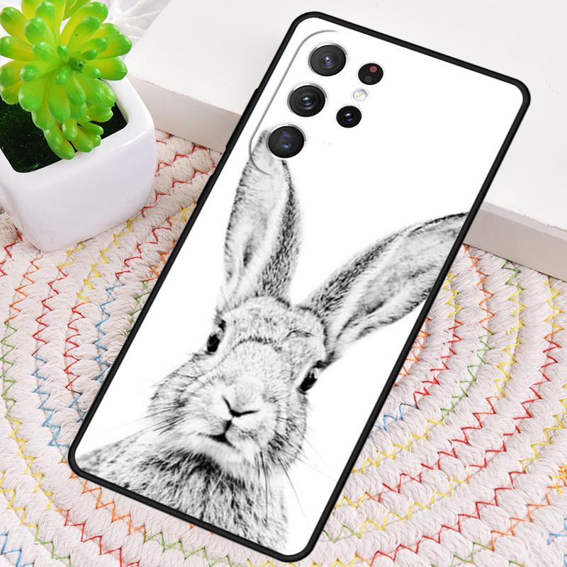 Bunny Rabbits Phone Case for Samsung Galaxy note 10 pro S26 Ultra S23 S24 FE S25 S21 S22 PLUS shockproof Cove