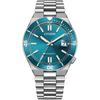 Wristwatch CITIZEN COLLECTION Mechanical Automatic Winding Manual Winding Mechanical Business Analog Simple Stylish Light Blue Silver