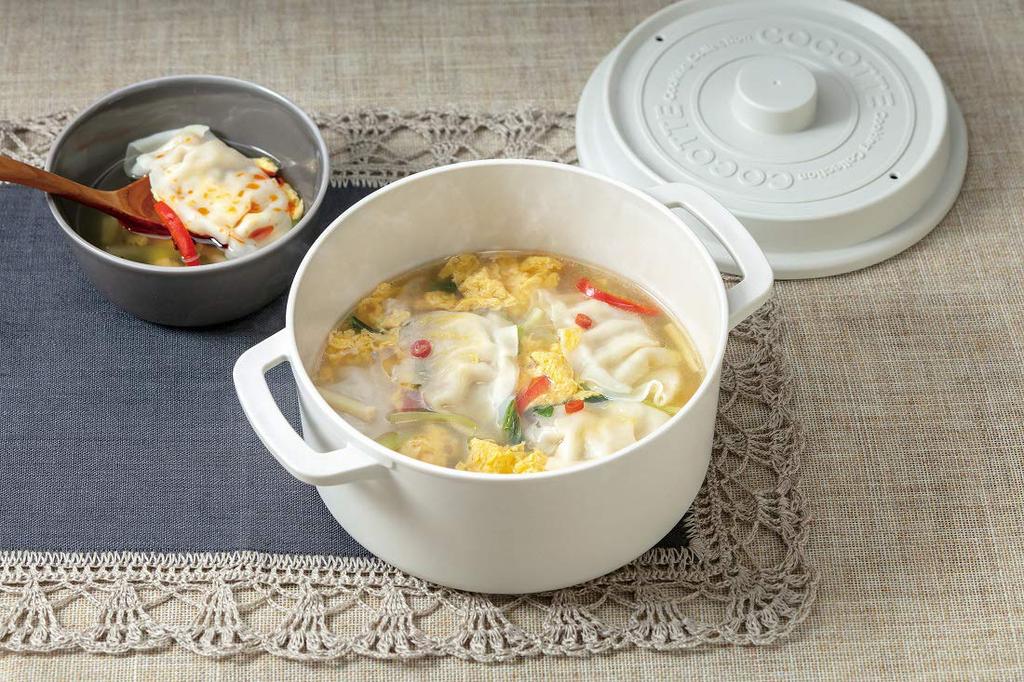 Skater Microwave Cocotte Powder MWCP2 Cookware, Style, Color, White, 18cm,