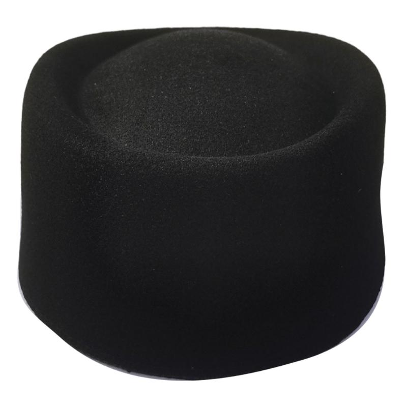 Classical Round Top Derby Hat Soft Wool Bowler For Women Formal Occasion Picnics Garden Parties And Commuting Needs