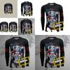 Harley Quinn T Shirt For Men Long Sleeve Polyester Casual Streetwear Teenager Style