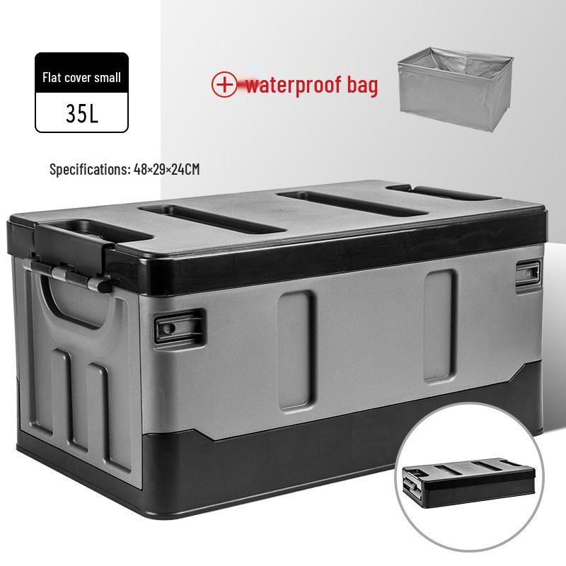 Foldable Car Trunk Organizer & Camping Storage Box