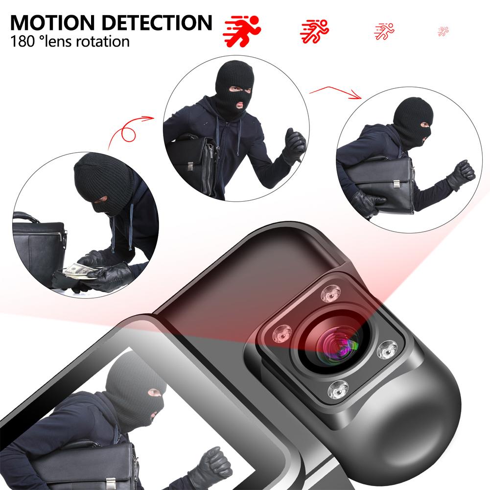 Portable Mini 4K WiFi Sports Camera with Screen HD Outdoor Cycling Action Cam DVR Recorder Waterproof Mount Camera