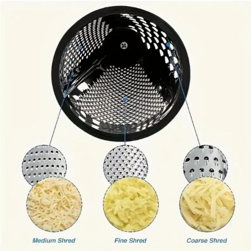 1 PIÈCE Râpe à Fromage Pomme de Terre Conique en Acier Inoxydable 9 Pouces Râpe Multifonctionnelle de Cuisine Domestique Outil Râpe à Légumes Manche en Bois